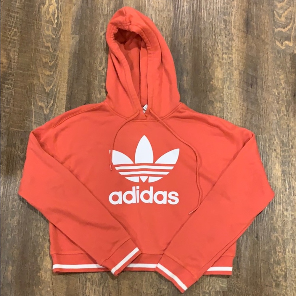 Adidas crop oversized xs sweatshirt.